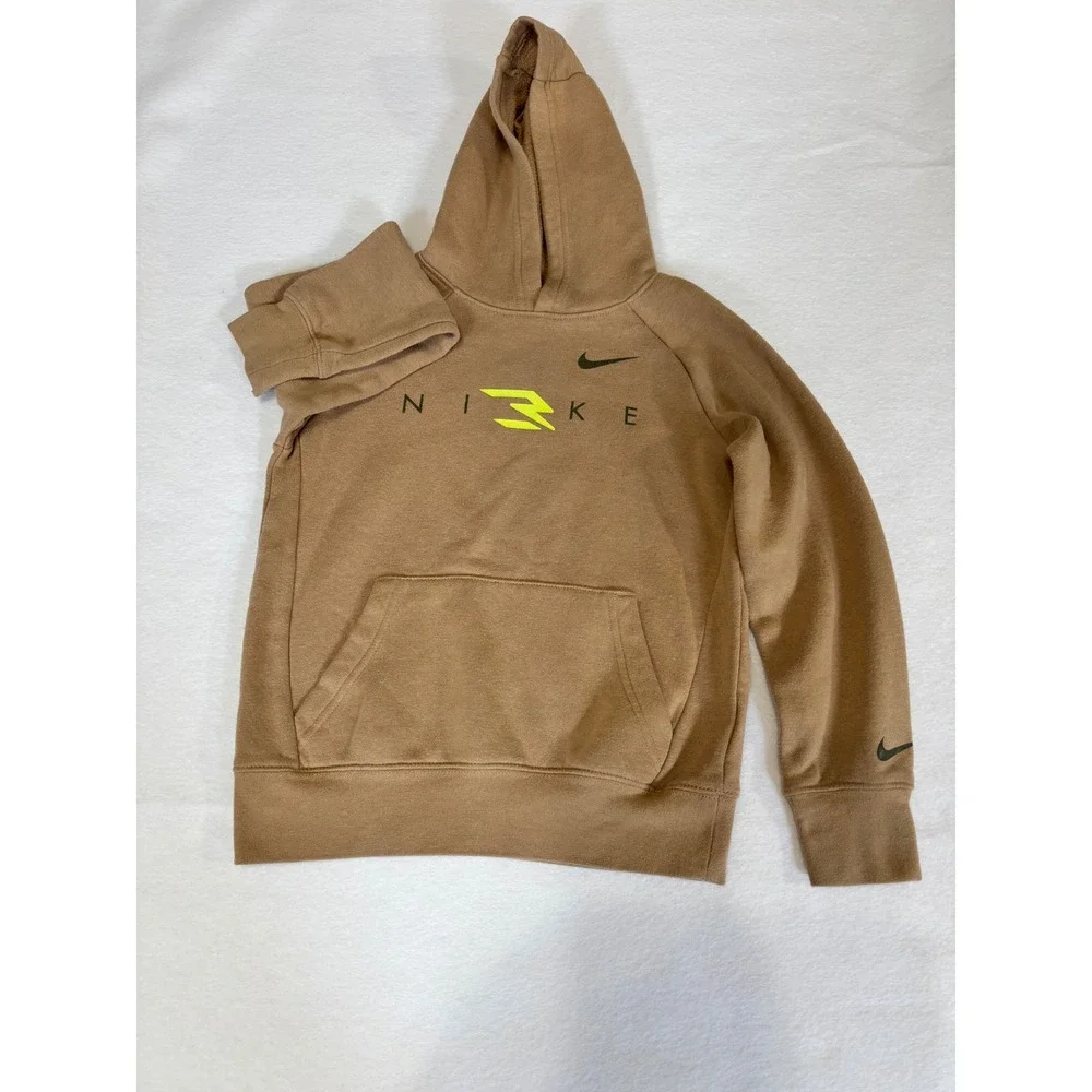 Nike 3 Brand Russell Wilson Hoodie Bundle Black Tan Boys Small 8-10 Years